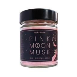 Pink Moon Musk - Nook & Burrow Soy Wax Gift Candle - thumbnail 1