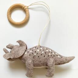 Dinosaur Baby Gym, Play Gym Toy, Hanging Dino, Dinosaur Shower, Nursery Decor - thumbnail 3