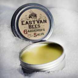 Gift Box With 100% Beeswax Skep Beehive Candle, 2 X Lip Balms, Gardeners Moisturizing Salve - thumbnail 2