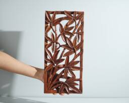 Tree Wall Decor, Art, Wooden Statue, Handmade, Nature, Wood Carving, Home Hand Carved, Living Room Memorial Gift - thumbnail 1