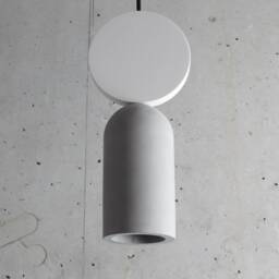 Handmade Plaster & Concrete Pendant Light Modern Minimalist Lighting - thumbnail 3
