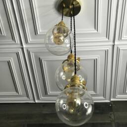 Rendon 3 Light 6 Inch Globe Hanging Pendant - thumbnail 3