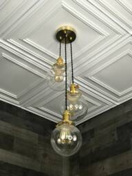 Rendon 3 Light 6 Inch Globe Hanging Pendant - thumbnail 1