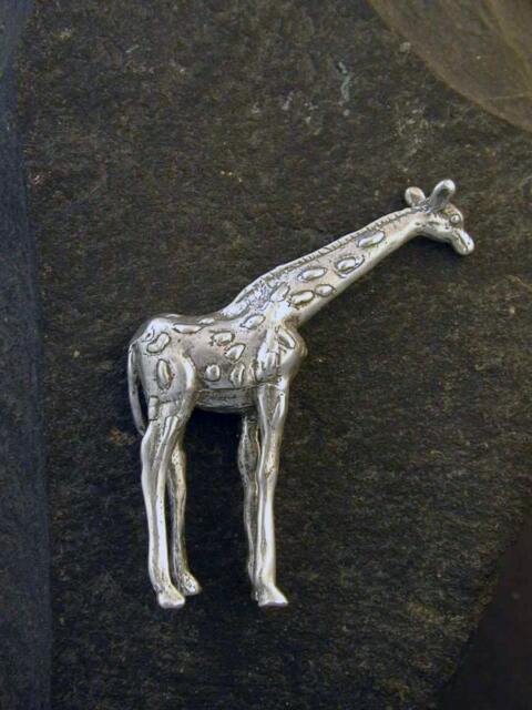 sterling Silver Giraffe Sculpture - image 1