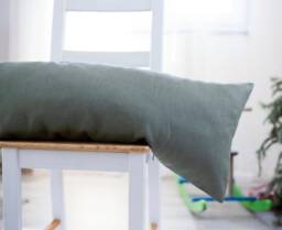 Long Lumbar Pillow Cover, Sage Green Body Case - Pillow Cover - thumbnail 1