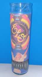 Handmade Xanadu Movie Glass Candle Olivia Newton John & Elo - thumbnail 1