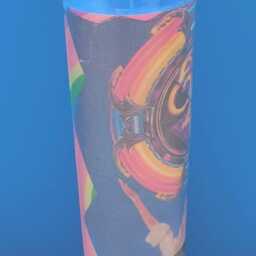 Handmade Xanadu Movie Glass Candle Olivia Newton John & Elo - thumbnail 2