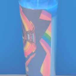 Handmade Xanadu Movie Glass Candle Olivia Newton John & Elo - thumbnail 3