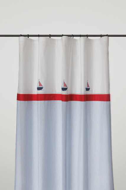 Curtain Children's Room Sailboats - image 1