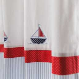 Curtain Children's Room Sailboats - thumbnail 3