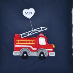 Fire Brigade Pillow 40 X cm, Fire Pillow, With & Name, Name Brigade, Birth - thumbnail 3