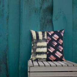 Black Decorative Pillow Modern Accent Throw Pillow - thumbnail 4