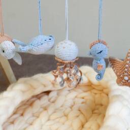 Baby Play Gym Toys. Hanging Toy. Car Mirror Charm - thumbnail 3