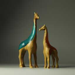 Duo Giraffe Composition - 14+15 - thumbnail 2