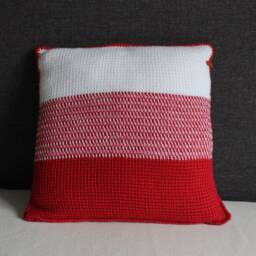 Christmas Knitted Pillow Cover Weihnachtskissenbezug 40x40 cm - thumbnail 2