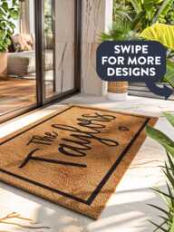 Family Surname Doormats - Custom Gifts For All Occasions - thumbnail 1