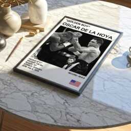 Oscar De La Hoya Boxing Poster Semi-Gloss Art Print - thumbnail 2