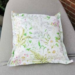 Meadow Flowers Cushion - Coated Cotton For Pallet Furniture - thumbnail 4
