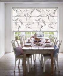 Black & White Natural Scenery Modern Custom Made Printed Window - Bw15 Roller Blind, All Sizes, Regular Shade, Chain Or Cordless - thumbnail 1