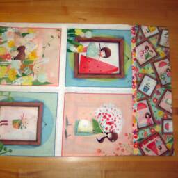 Melon Drop, Watermelon Standard Pillowcase, Santoro Kori Kumi Pillowcase - thumbnail 2