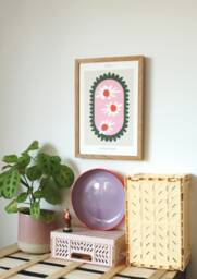 Lisbon Flower Market Print - Danish Pastel Style, Sustainable Paper - thumbnail 1