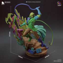 Castle Bane - Vampire Hunter Gothic Warrior Richter Belmont Resin Figure 16K - thumbnail 3
