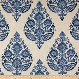 Floral Cotton Slub Pillow Cover Covington Farmhouse Toss - thumbnail 2