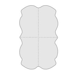 Giant Rug Four Sheepskin White Throw Genuine Leather Sheep Skin Decorative Rug - Comfy, Cozy, Natural Very Thick Classic - thumbnail 4