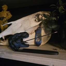 Tyrannosaurus Rex Incense Holder - T-Rex Dinosaur-3D Printed - thumbnail 3