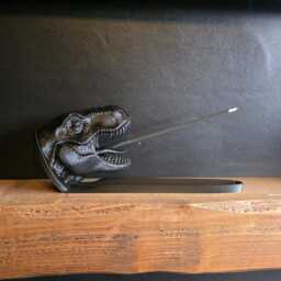 Tyrannosaurus Rex Incense Holder - T-Rex Dinosaur-3D Printed - thumbnail 4