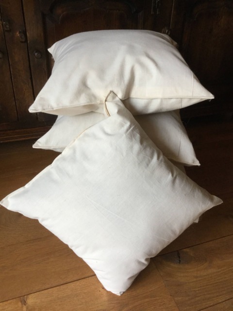 Alpaca Fibre Filled Cotton Cushion Pad - Insert- Pillow- Hypoallergenic - image 1