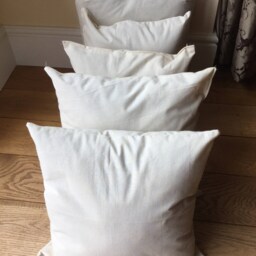 Alpaca Fibre Filled Cotton Cushion Pad - Insert- Pillow- Hypoallergenic - thumbnail 2