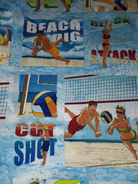 Beach Volleyball Standard Pillowcase - image 1
