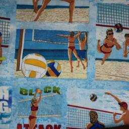 Beach Volleyball Standard Pillowcase - thumbnail 3