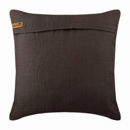 "Luxury Brown Throw Pillow 16""x16" - thumbnail 3
