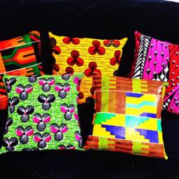 African Africa Ankara Kente Decor Throw Pillow Case Cover 16' X - #2 - thumbnail 3