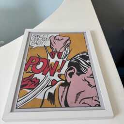 Roy Lichtenstein Pow Sweet Dreams Baby Print Framed White - thumbnail 4