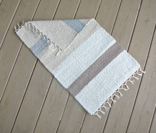 "Hand Woven Rug - 18"" X 30" - image 1