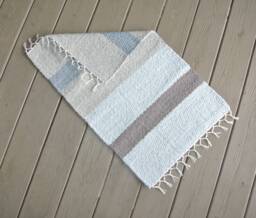 "Hand Woven Rug - 18"" X 30" - thumbnail 1