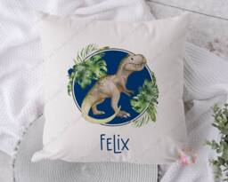 Dinosaur Cushion, Pillow, For Girl, Gift, Boy, Gift Her, Lover