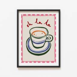 Gallery Wall Set, Print Sets, Kitchen Wall, Prints, Home Decor, French Cafe Unframed - thumbnail 3