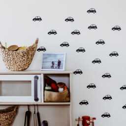 Car Wall Decals For Boys Rooms, Fun Kids Stickers, Vehicle Decor, Playroom Art, Removeable Decals, Peel & Stick - thumbnail 3