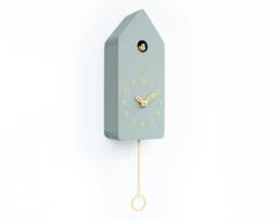 Cuckoo Clock - Linden Green With Saffron Accessories
