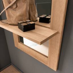 Arhome Entrace Furniture, 166 X 66, Wall Mirror With Shelf, Made in Italy - thumbnail 2