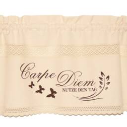 "Country House Curtain, Glass Curtain, ""Carpe Diem 11" - thumbnail 3