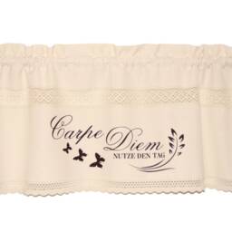 "Country House Curtain, Glass Curtain, ""Carpe Diem 11" - thumbnail 2