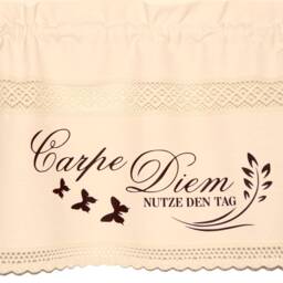 "Country House Curtain, Glass Curtain, ""Carpe Diem 11" - thumbnail 4
