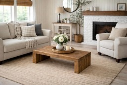 The Hillside Coffee Table - Wooden Rustic Handcrafted