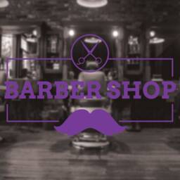 Traditional Barber Shop Vinyl Decal Window Sign, Wall Art - thumbnail 3