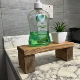 Bathroom Shelf Organiser, Wooden Display Stand For Bathroom, Freestand Shelf, Home Decor, Brush Stand - thumbnail 3